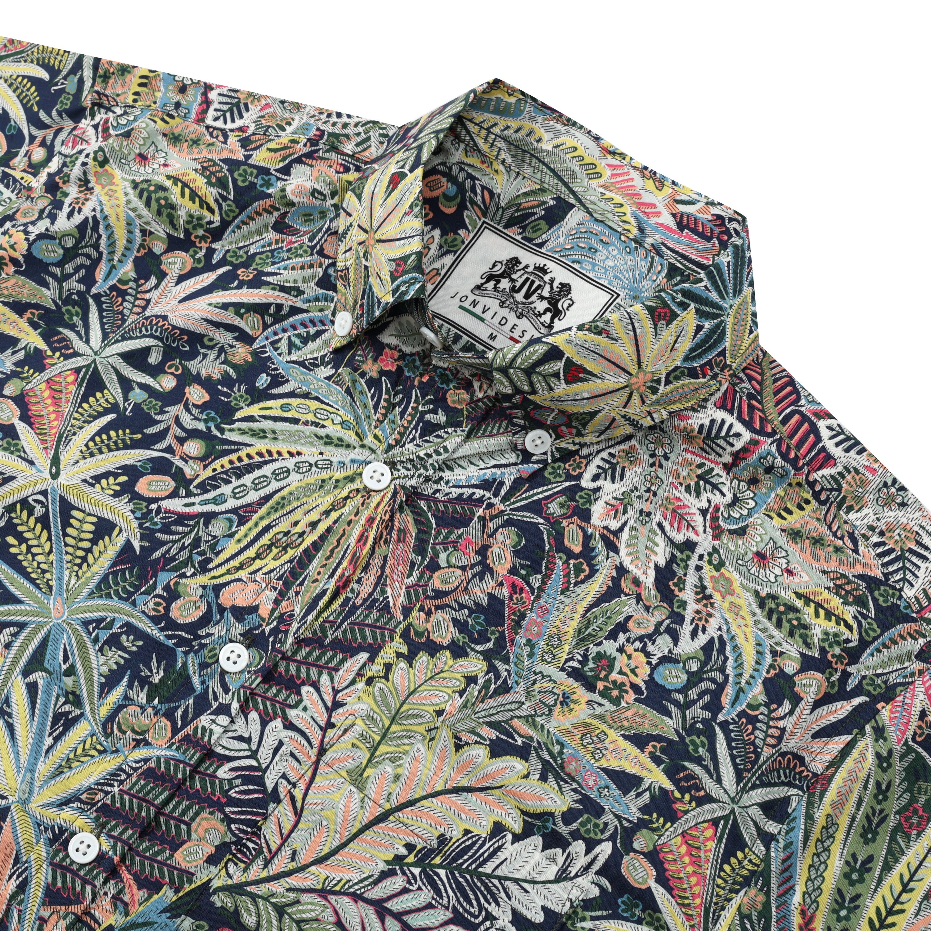 aloha tropical style button short sleeve hawaiian shirt 2803 ajqwr