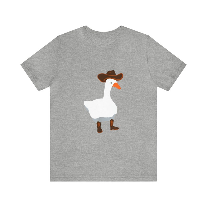 cowboy duck shirt cowboy hat t shirt duck lovers tee funny cowboy shirt duck in his cowboy hat goose in boots 9260 9hjwl