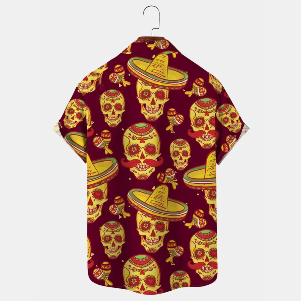 happy cinco de mayo skull straw hat hawaiian shirt 9999 jy5mo