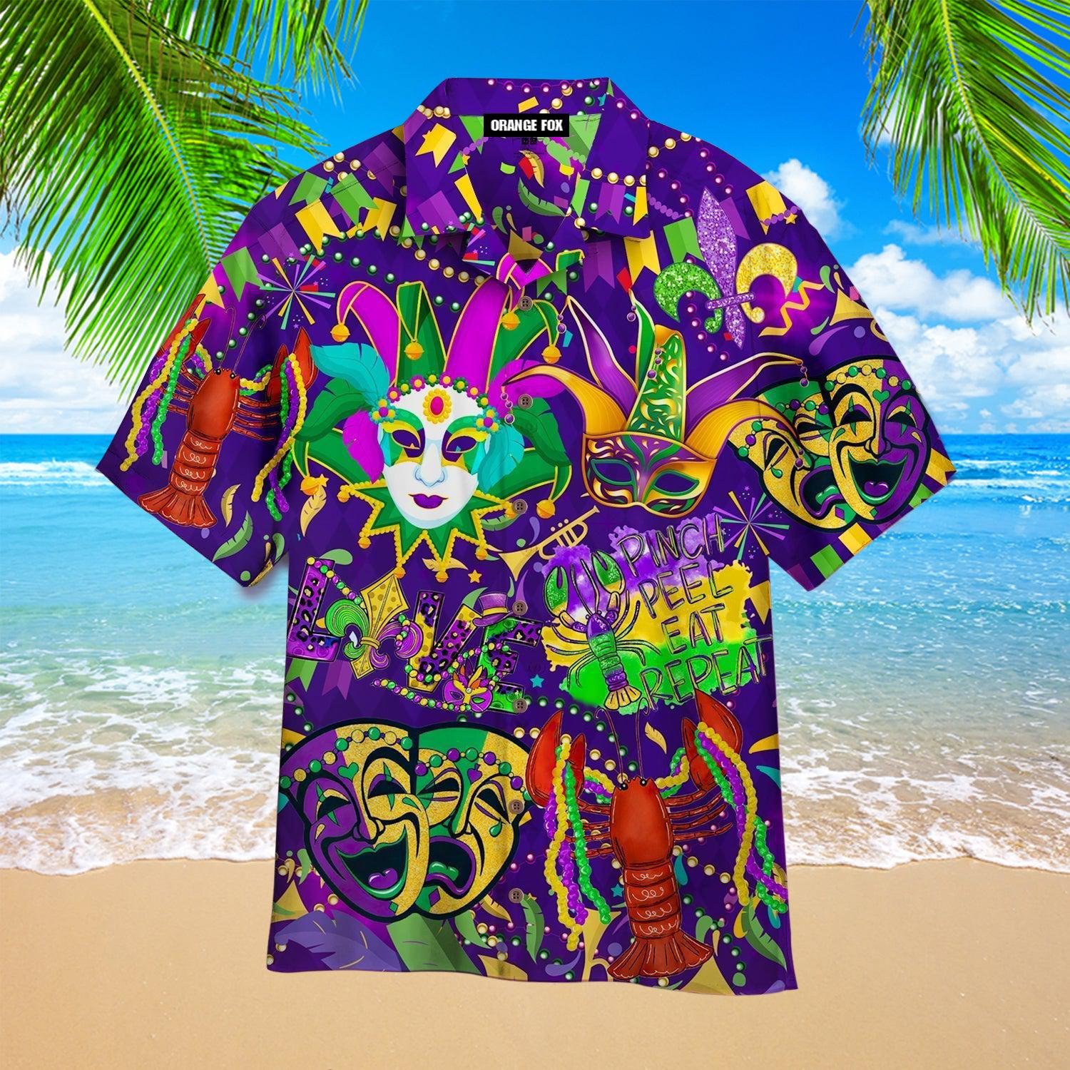 happy mardi gras hawaiian shirt 5650 ilv8u