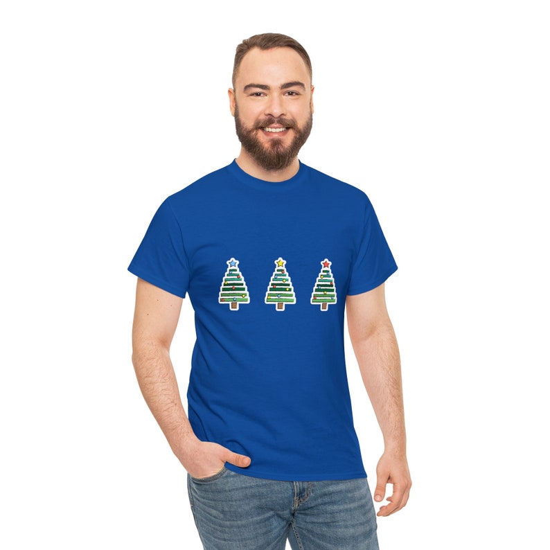 holiday christmas tree festive winter seasonal unisex t shirt 3784 4rdfv