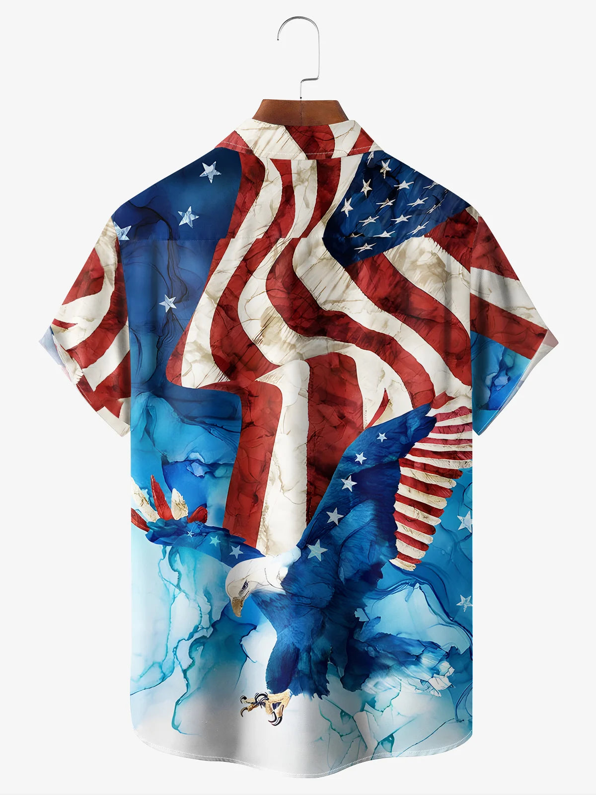 independence day 4th us flag eagle hawaiian shirt 7405 lhbmu