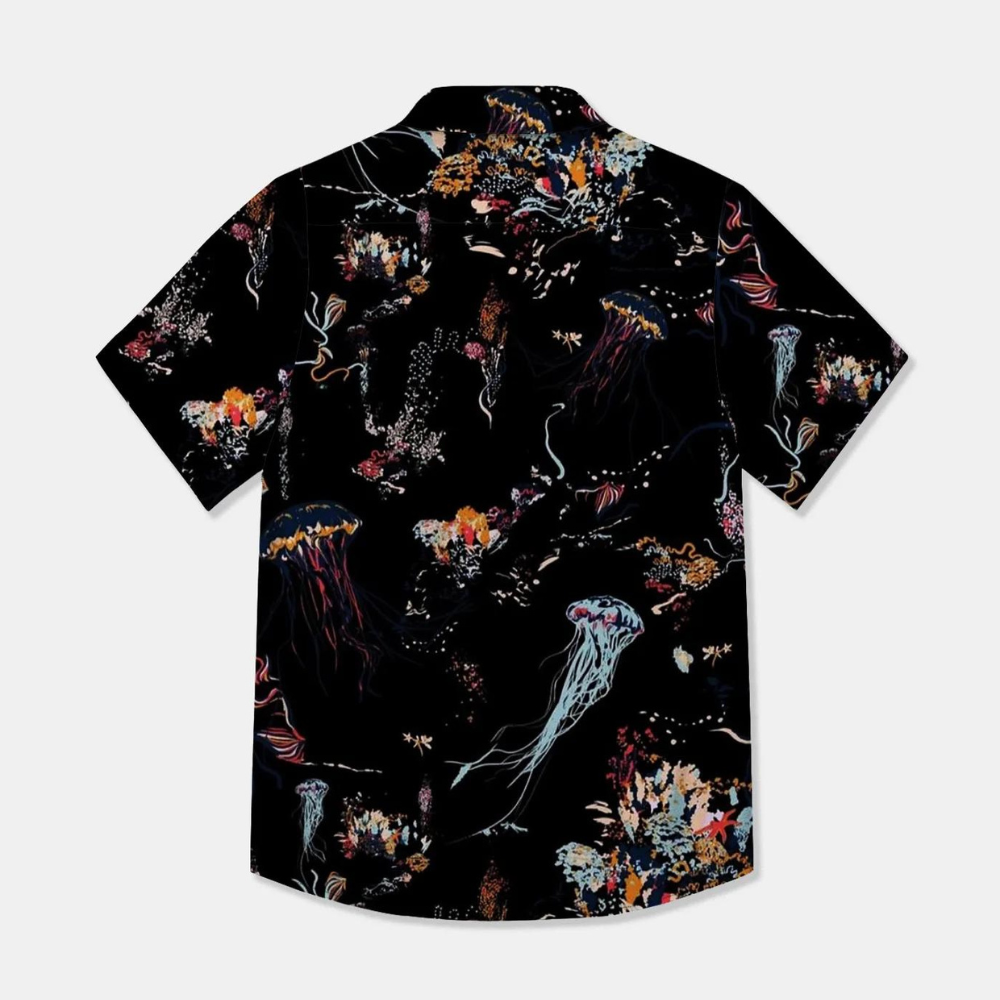 jellyfish drift deep ocean hawaiian shirt 4718 fzpej