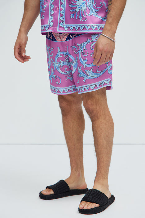 segura baroque swim trunks pink combo 3d hawaiian set 2337 1oepd