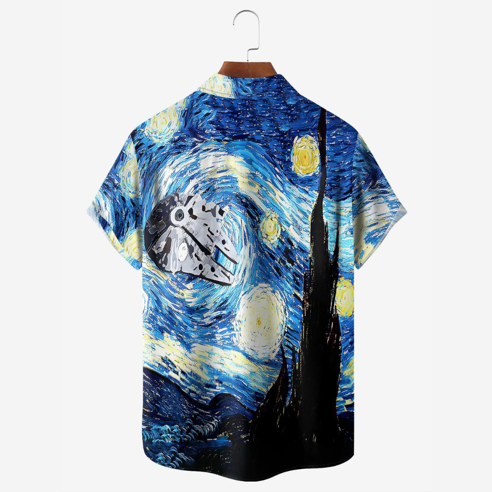 starry night flying machine hawaiian shirt 9651 qthjr