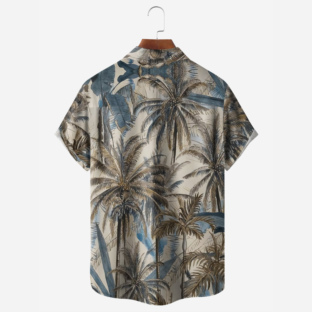 vintage coconuts and palm trees hawaiian shirt 8668 at4s3